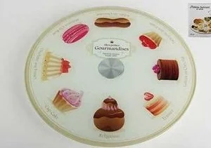 КОРАЛЛ Блюдо вращающееся 25 см 1849