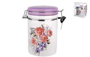 КОРАЛЛ Емкость для сыпучих продуктов 840мл.Винтаж ZF6262-15