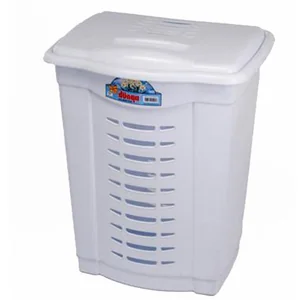 DD STYLE Корзина для белья 50 л. 05001 белый