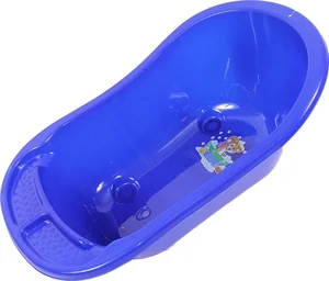 DD STYLE Ванночка детская с водостоком синий перламутр 12004