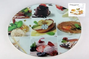 КОРАЛЛ Блюдо вращающееся 35 см 3201- 2