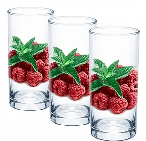 GLASSTAR Набор стаканов 3 пр. Малина ДСГ424020376