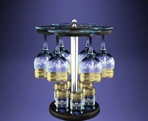 ГУСЬ ХРУСТАЛЬНЫЙ Универсальный набор 13пр. Русский узор GE09-163/837-БС