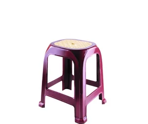 РОССПЛАСТ Табурет большой Симпатия РП 311 коричнево- бежевый