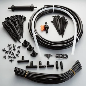 DELTA Набор для капельного полива 6 кв. м на 4 грядки «Зеленый луг» ЗЛ-КП6