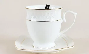 КОРАЛЛ Набор чайный 2 пр. Снежная королева круг CS554409-A