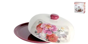 КОРАЛЛ Блюдо для блиновБархатный пион HC604R-N72