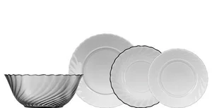 LUMINARC Набор столовый 19 пр. Trianon Graphite N 5769