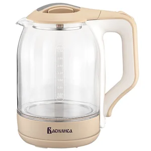 ВАСИЛИСА Электрический чайник ВА 1027 бежевый с белым