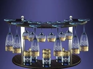 ГУСЬ ХРУСТАЛЬНЫЙ Универсальный набор 19пр. Русский узор GE09-1687/1801/837-БС