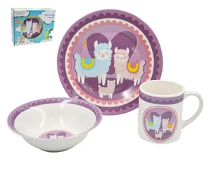 КОРАЛЛ Набор посуды 3-го предмета «Альпаки» 1202