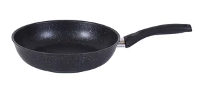 Кукмара Сковорода 26 см с ручкой АП (темный мрамор), линия Marble Induction смти260а