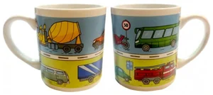 DELTA Кружка 240мл Mашинки 240-1