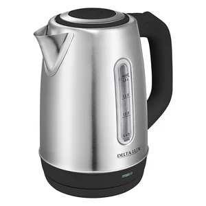 DELTA Чайник электрический 2000 Вт, 1,8 л DE-1015 черный