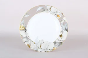 КОРАЛЛ Обеденная тарелка Fiori BY001