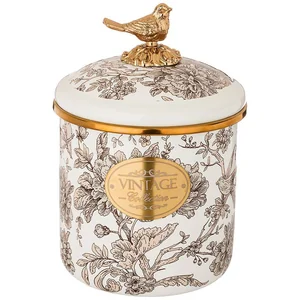 Lefard Банка Для Сыпучих Продуктов Agness, Серия Royal Garden 12 Х 12см / 1,2л 950-099