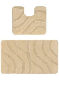 Maximus Набор ковриков для ванной 50*80+40*50 BEIGE 2540 диз. 4976