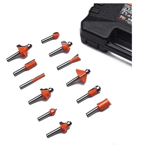 HARDEN Набор твердостплавных фрез 12шт 613212