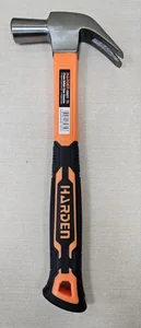 HARDEN Молоток - гвоздодер с фибергласовой ручкой 680гр 590227