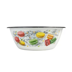 КМК Миска 0,8 л 40304-062/5 Цветное печенье белая