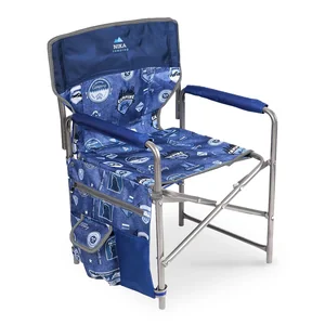 НИКА Кресло складное КС1/ДС джинс-синий