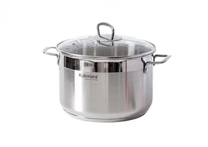 Кукмара Кастрюля линии ORION 6,0 литров, диаметром 24 см, со стеклянной крышкой ORN-CA6024G