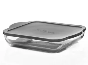 PASABAHCE Форма 3,2 л  с крышкой Borcam 59024GREY