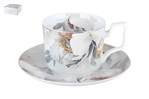 КОРАЛЛ Набор чайный "Light flower" 230мл.п/у 3077-24XFE-2