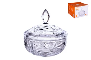 КОРАЛЛ Ваза сервировочная с крышкой (12.5х13см) 8317