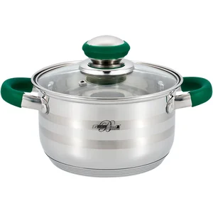 Barton Steel Кастрюля BS 2800-16 green 1,8л