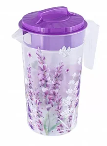 ПОЛИМЕРБЫТ Кувшин с крышкой 1,2 л Lavender 14841