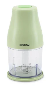 Hyundai Измельчитель HYC-P3108 0.8л. 350Вт черный/зеленый