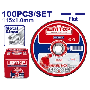 EMTOP Набор отрезных дисков по металлу EACD10115100