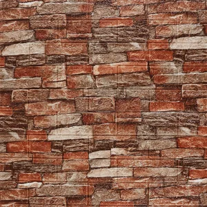 MALLONY Панель самоклеящаяся Кирпичики 70х77см, разноцветный 104417-SK