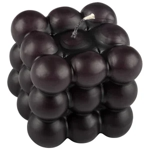 Mallony Свеча Неокуб 60*60мм черная 105757-SK