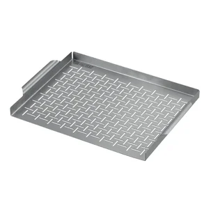 Palisad Противень для гриля перфорированный 395x290x30 мм, Camping 69704