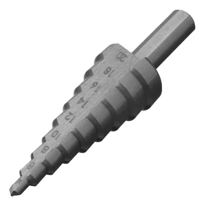 Сибртех Сверло ступенчатое по металлу 4-6-8-10-12-14-16-18-20 мм, 723012