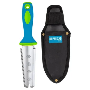 Palisad Совок посадочный многофункциональный (5 в 1) 60х285 мм, с чехлом, 62070