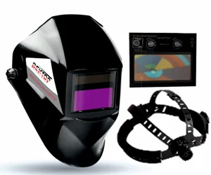 Вектор Сварочная маска REAL COLOR Хамелеон 93х43мм.DIN 4/5-8/9-13 (Внеш.регул) ВМС-6Ф