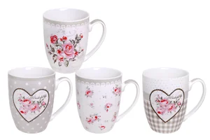 КОРАЛЛ Кружка 350мл. Ситец 5469 микс