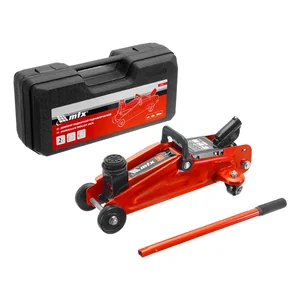 Matrix Домкрат гидравлический подкатной, 2 т, 135-320 мм, в пласт. кейсе 51083