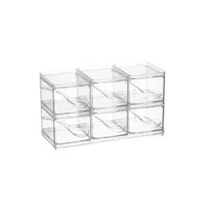 DD STYLE Набор для специй с крышкой и ложкой 6 шт 30304