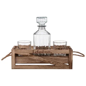 Lefard Набор Для Виски На Деревянной Подставке 3 Пр. 900мл/240мл 172-141