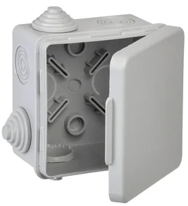 Коробка распределительная КМ 100х100х50мм о/к IP54 4 вв.