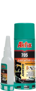 AKFIX Клей эпоксидный флакон 125гр + 400 мл 705