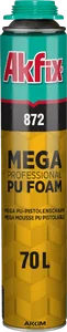 AKFIX ПРОФ. МЕГА  всесезон.  пена 850мл 70л 872