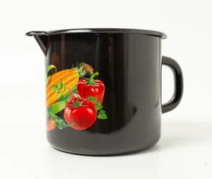 КМК Кружка с носиком без крышки 1 л 40104-072/4 Царица полей коричневая