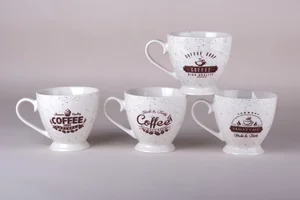 КОРАЛЛ Кружка 560мл Coffe (микс 4 диз) 8573