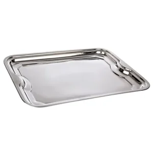 DELTA Поднос из нержавеющей стали прямоугольный 38x28см HE2418-38