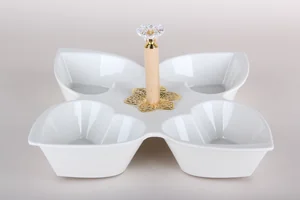 КОРАЛЛ Менажница 4секц. ZD20227